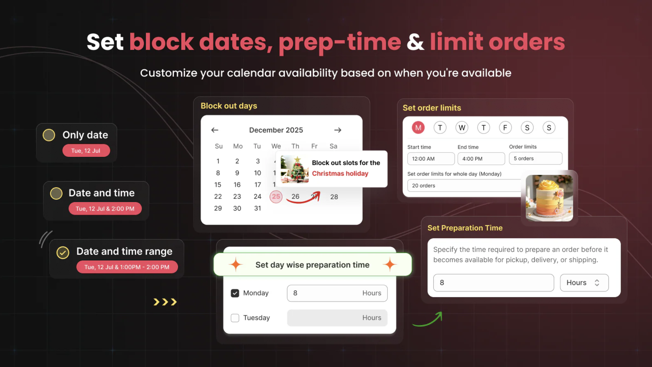 Pickeasy Order Delivery Date Picker Shopify App - Schedule store pickup and local delivery dates