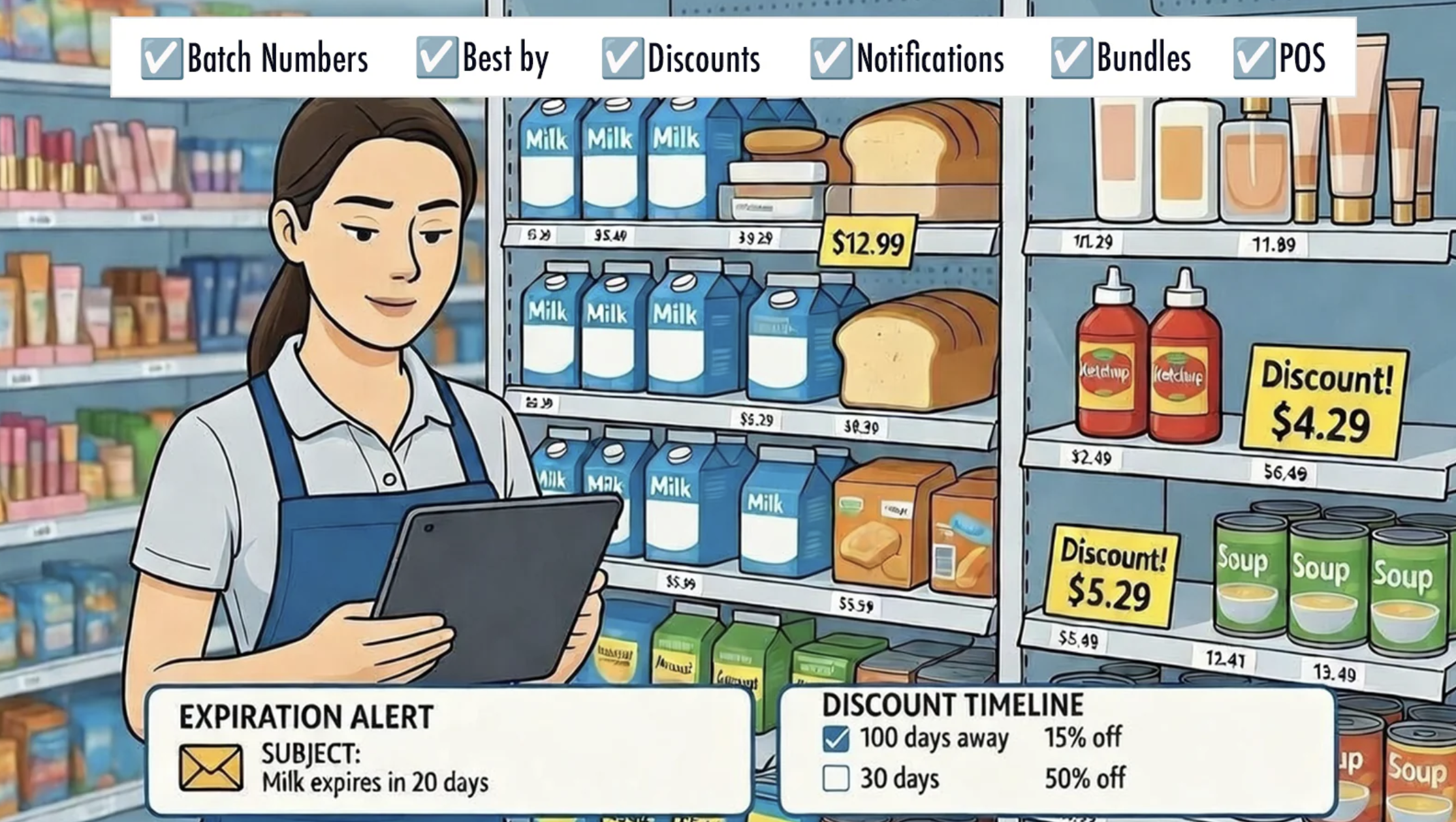 SS Product Expiration Dates Shopify App - Track inventory shelf life and expiry dates
